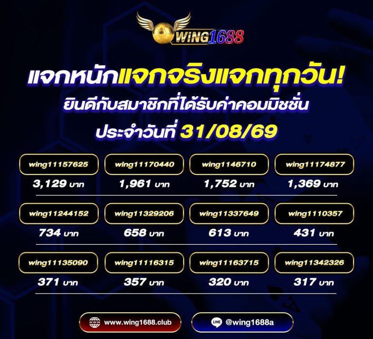 wing1688 บทความคาสิโนออนไลน์